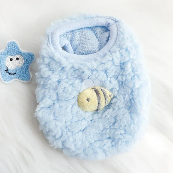 Velvet Bunny Sweater for Winter blue  color 