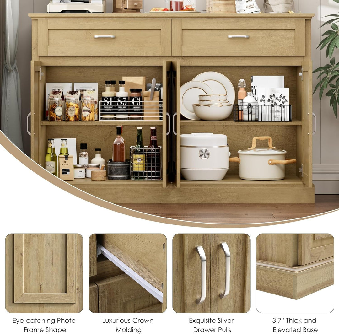 Versatile Sideboard for Home Bar
