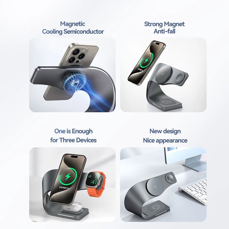 Vertical Magnetic Phone Charger