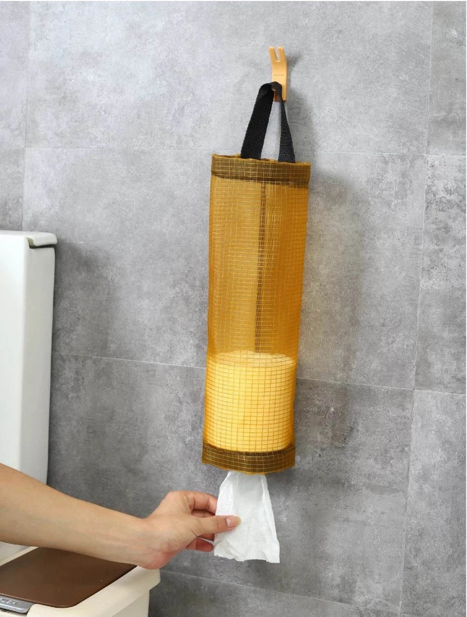 Wall-Mount Bag Storage Holder