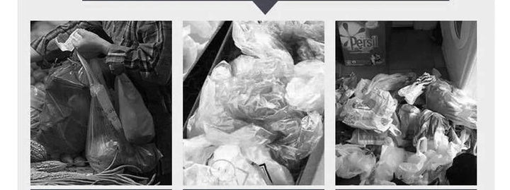 Wall-Mount Trash Bag Storage