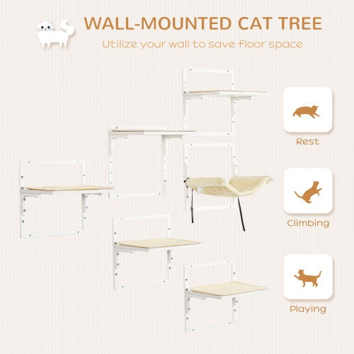 Wall-Mounted Cat Tree