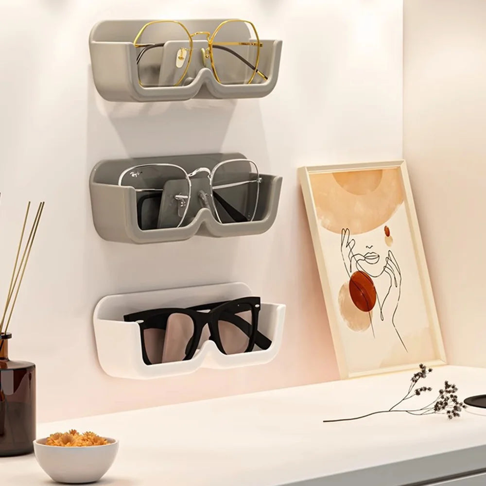 Wall-Mounted Glasses Storage Box