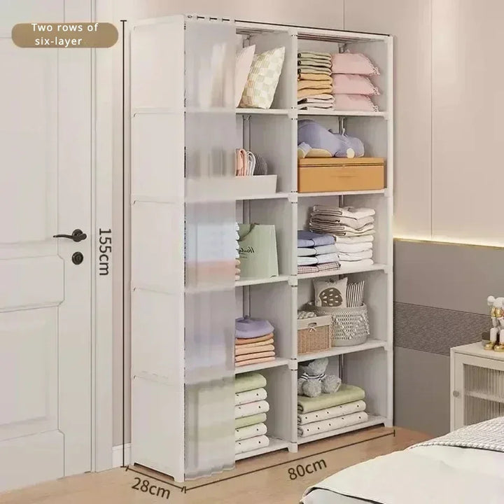 Wardrobe Organizer With Open Design