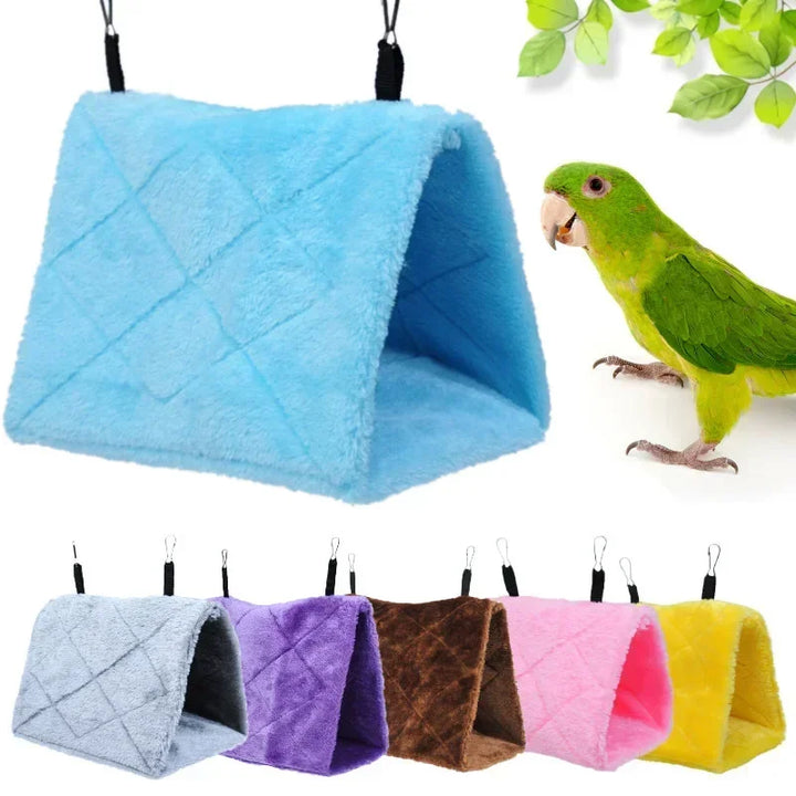 Warm Pet Bird Parrot Hammock Sleeping Tent