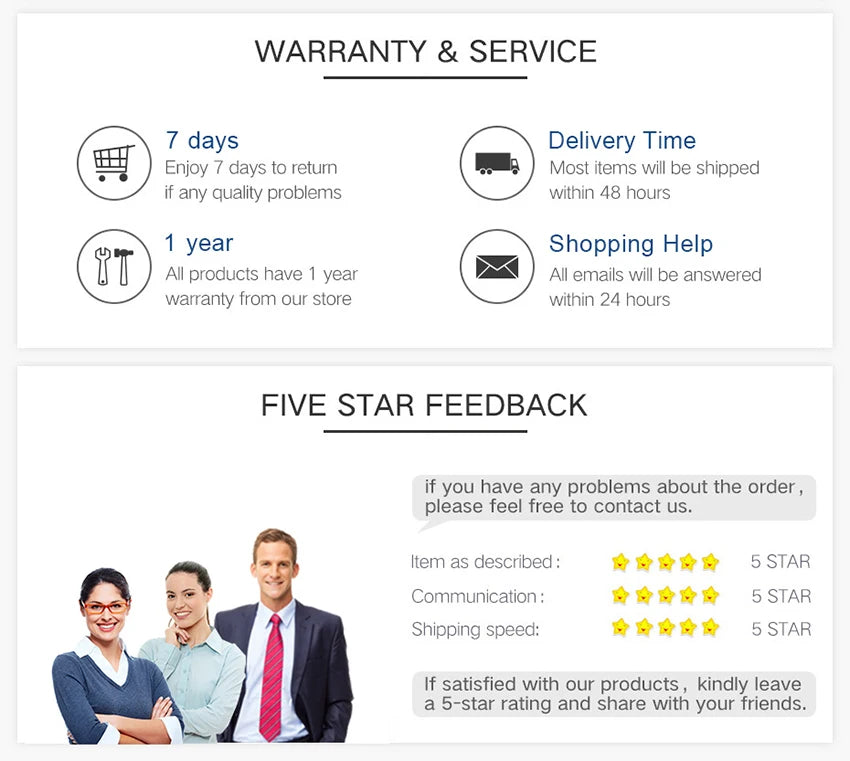 Warranty & Service Banner