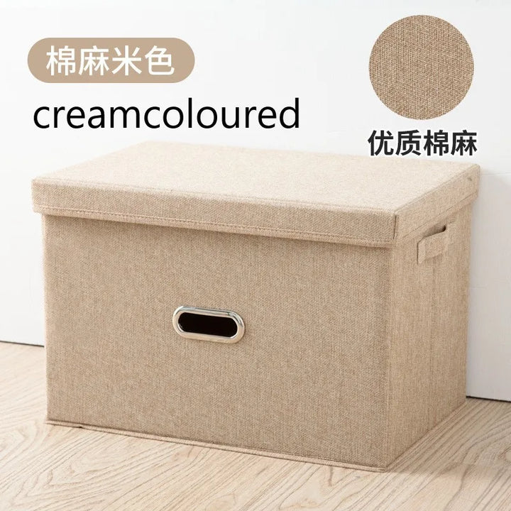 Washable storage cube for clothes