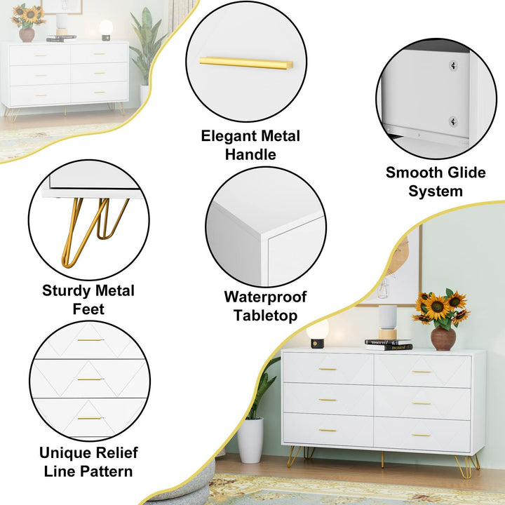 Waterproof Countertop Storage Dresser