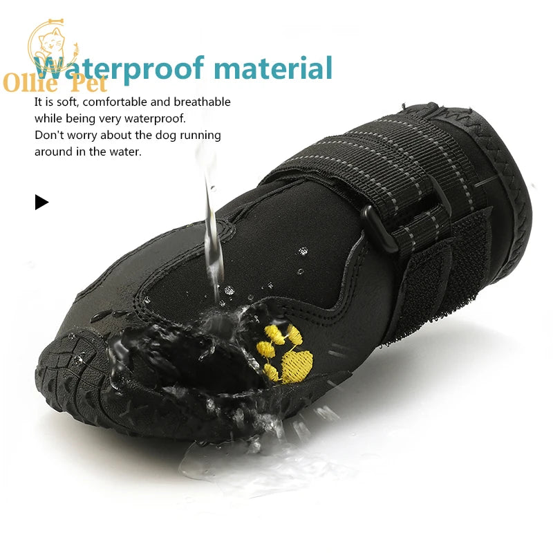 Waterproof Dog Shoes For Rain Protection