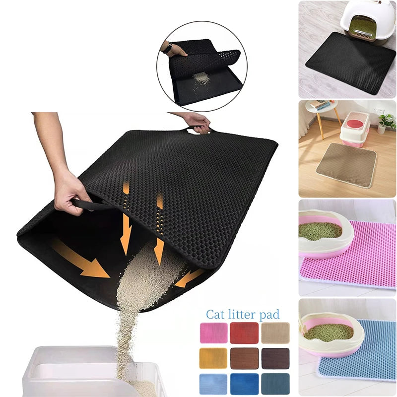 Waterproof Double Layer Cat Litter Mat
