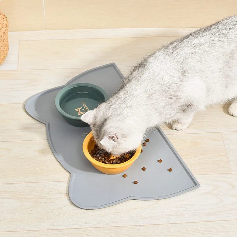 Waterproof Silicone Pet Mat for Feeding
