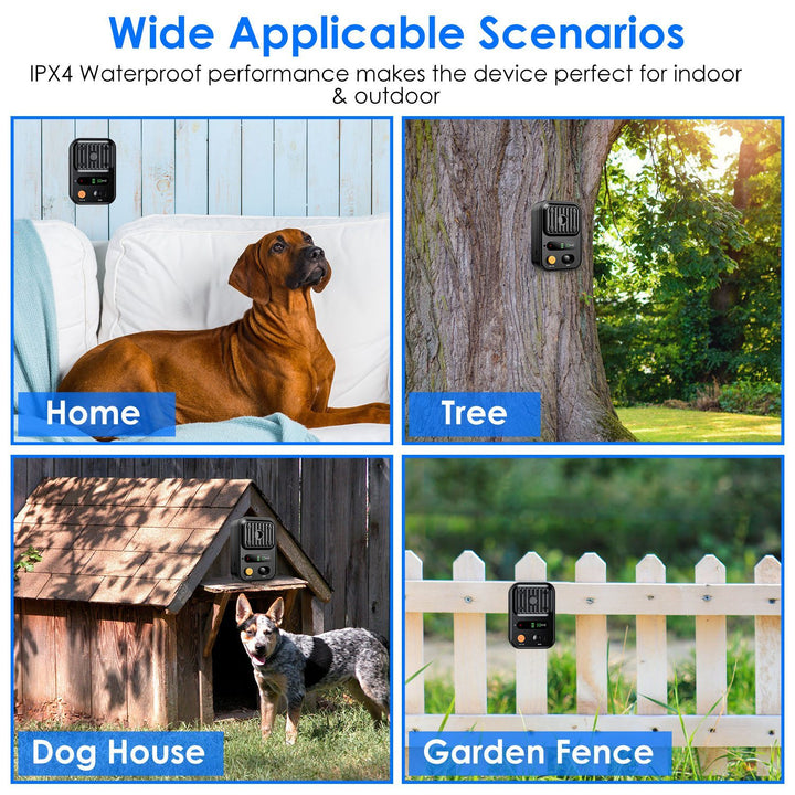 Waterproof Ultrasonic Bark Deterrent Box