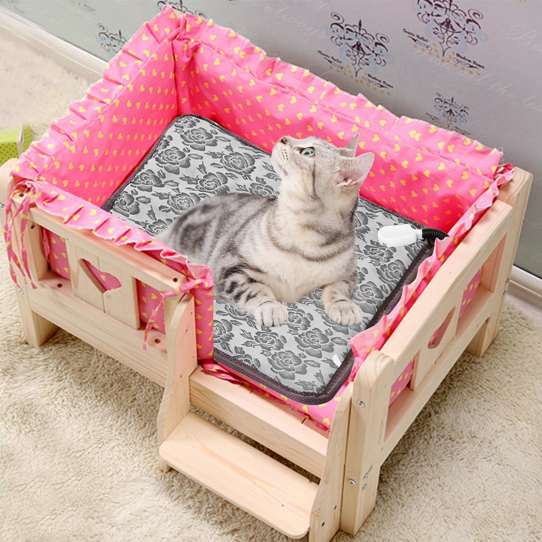 Waterproof dog and cat heating pad for winter warmth