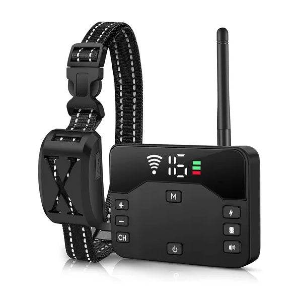 Waterproof pet shock training collar