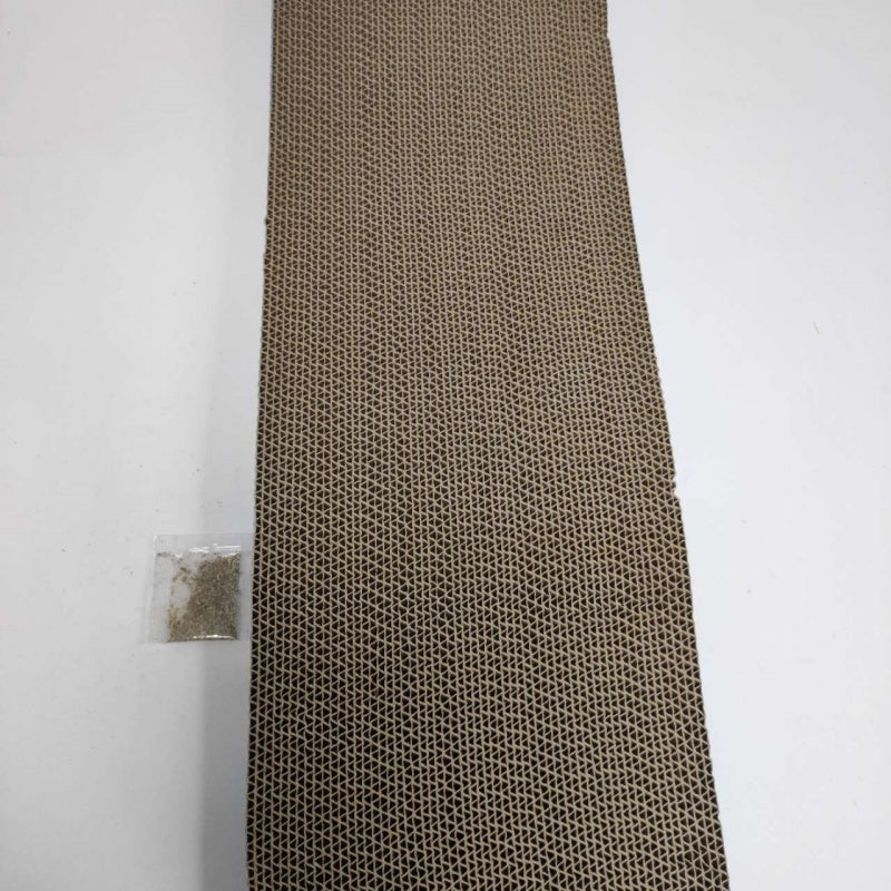 Wavy scratcher post for cats