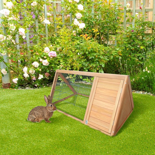 Weatherproof Wooden Bunny House