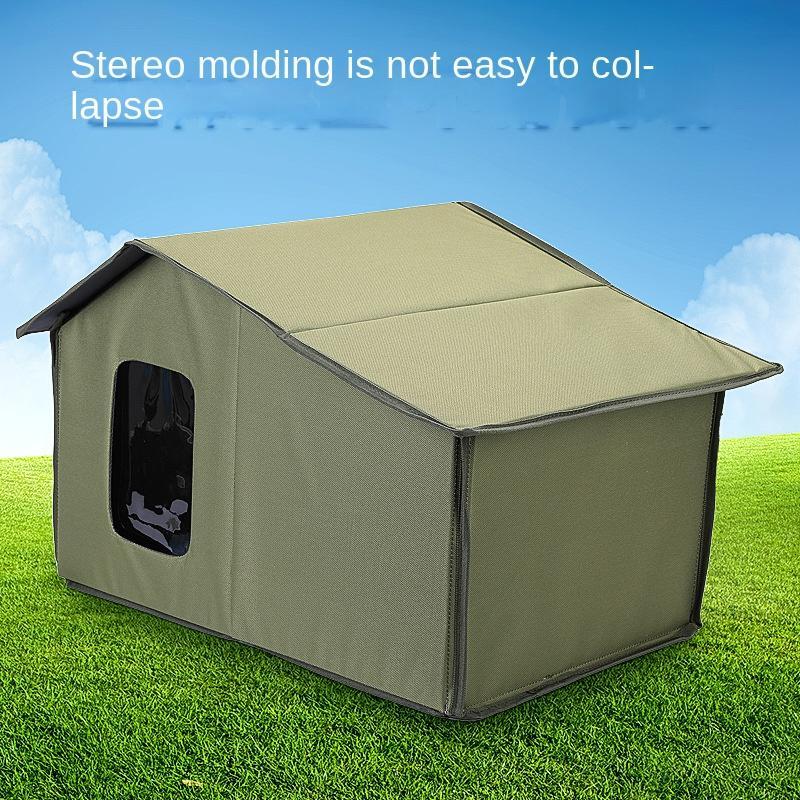 Weatherproof home for stray animals