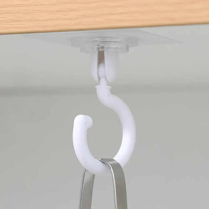 White Ceiling Rotary Hook 