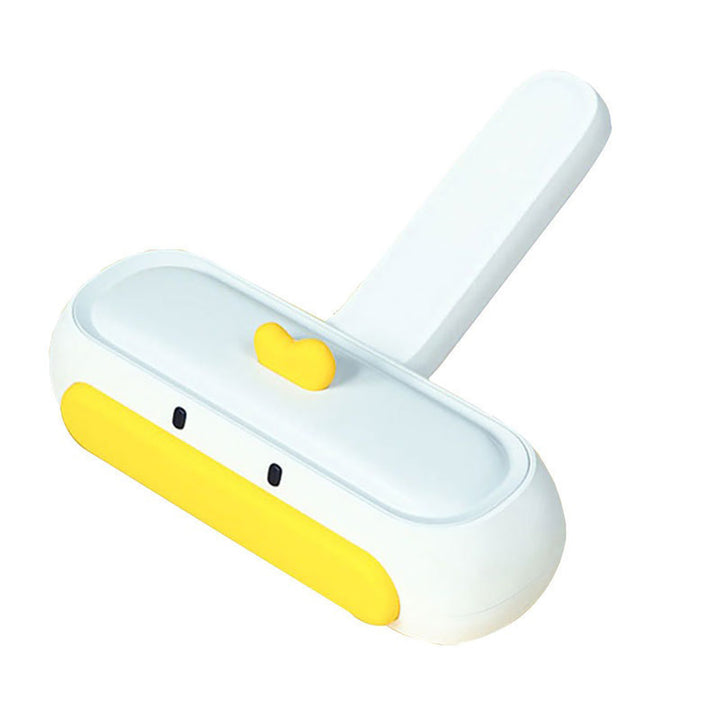 White and yellow device resembling a duck 