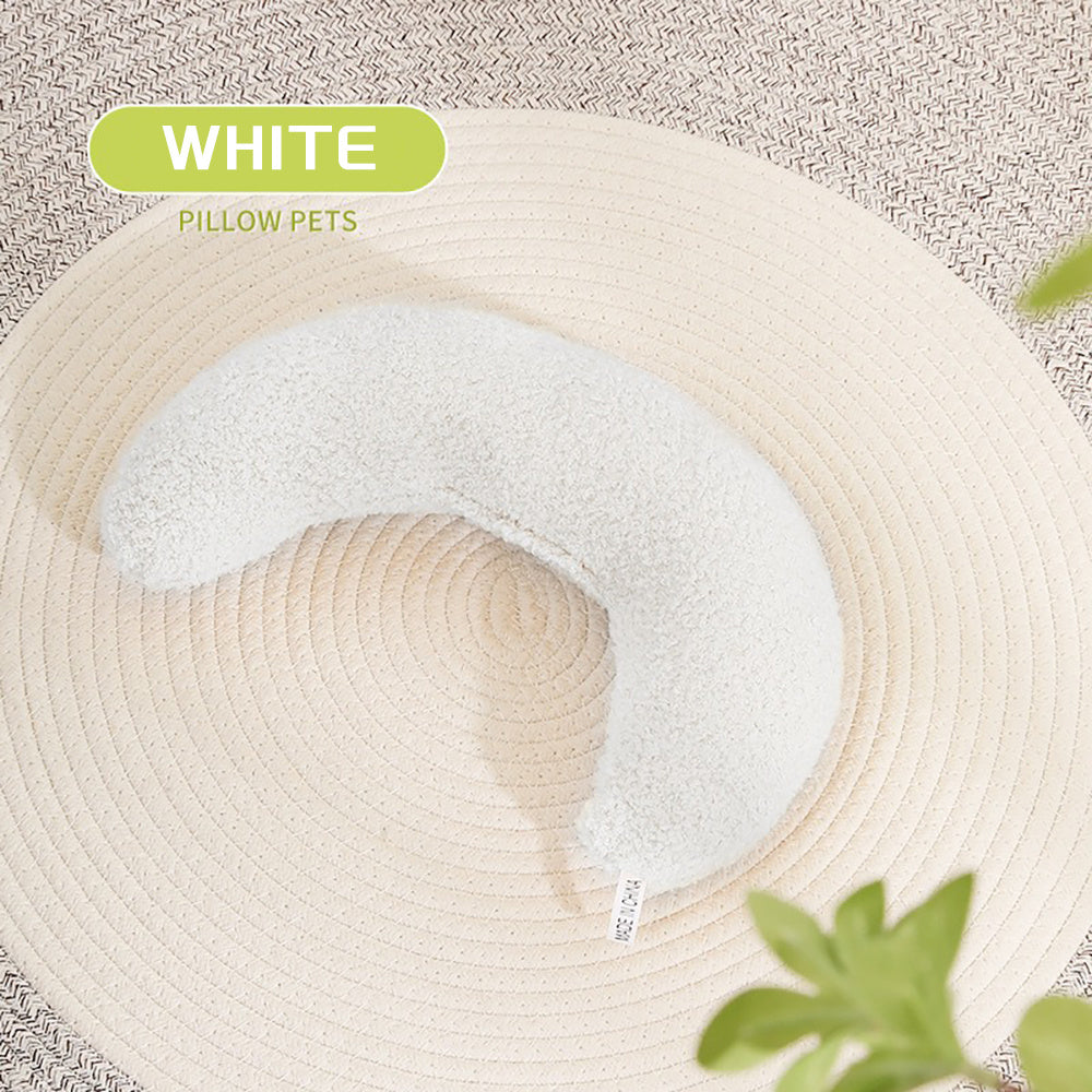 White pet pillow