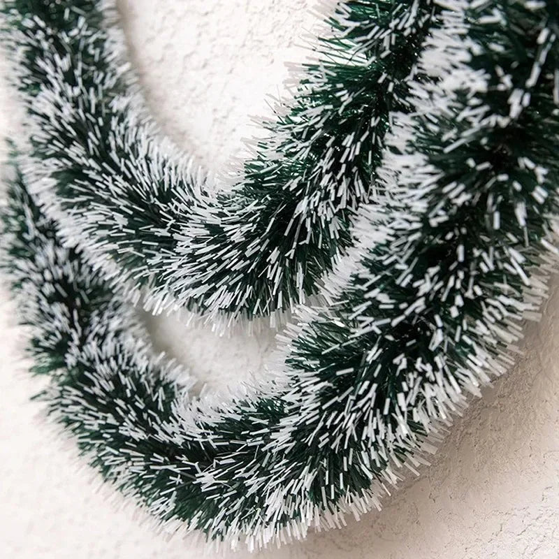 Wholesale Christmas tinsel ribbon garland