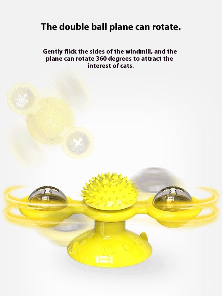 Windmill Cat Play Toy