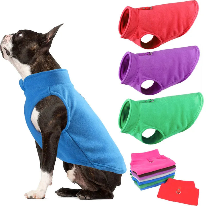 Winter Warm Fleece Dog Clothes