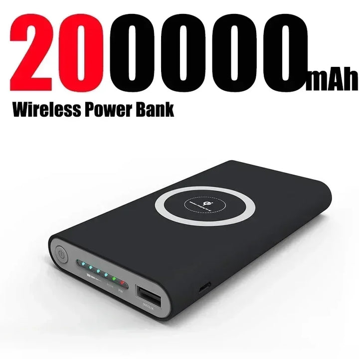 Wireless Power Bank With Magnet