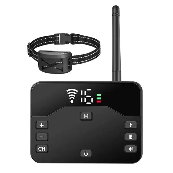 Wireless boundary fence for medium dogs