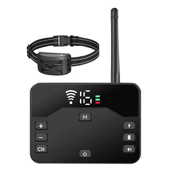 Wireless electric dog fence system