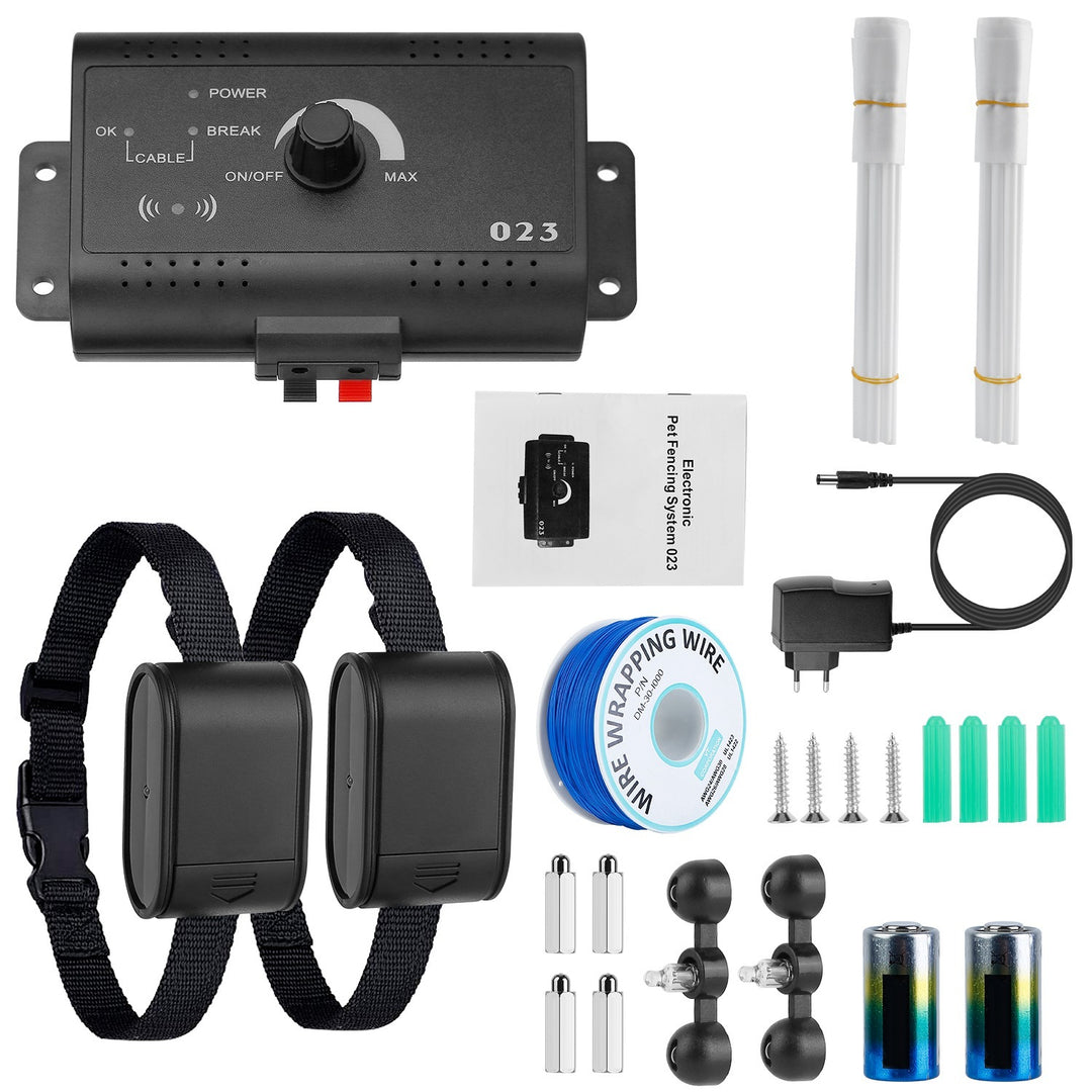 Wireless pet containment training device