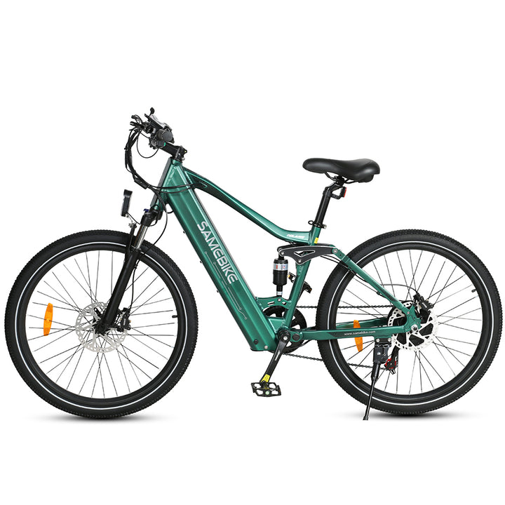 Adult Electric Bike (750W/ 56KM Range/ 35KMPH Top Speed) Green - XD26