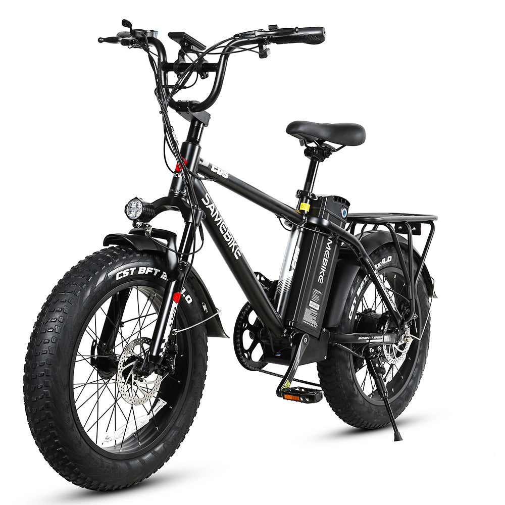 Adult Electric Bike (750W/ 50KM Range/ 35KMPH Top Speed) Black & Red - XWC05