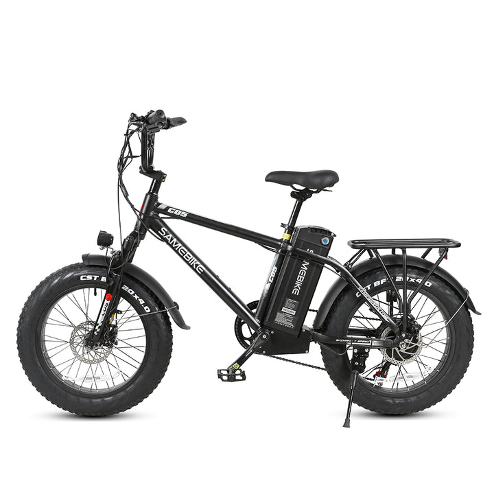 Adult Electric Bike (750W/ 50KM Range/ 35KMPH Top Speed) Black & Red - XWC05