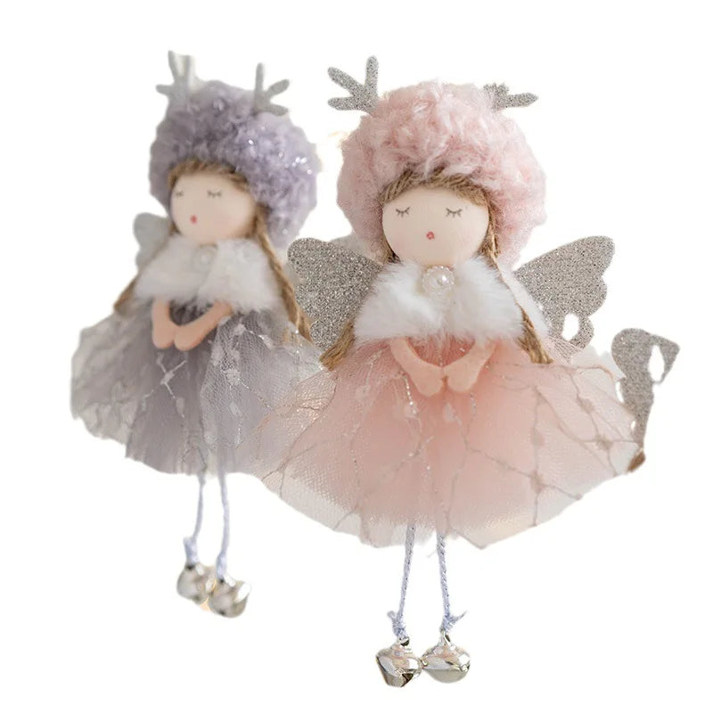 Xmas Tree Angel Ornaments for Navidad