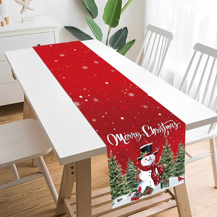 Xmas table runner for 2024 Christmas