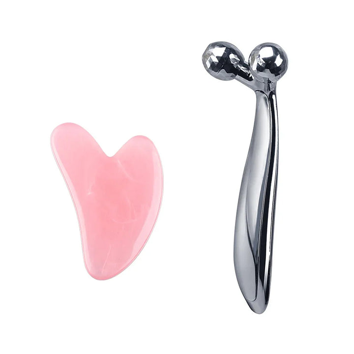 Y Roller With Guasha Scraper