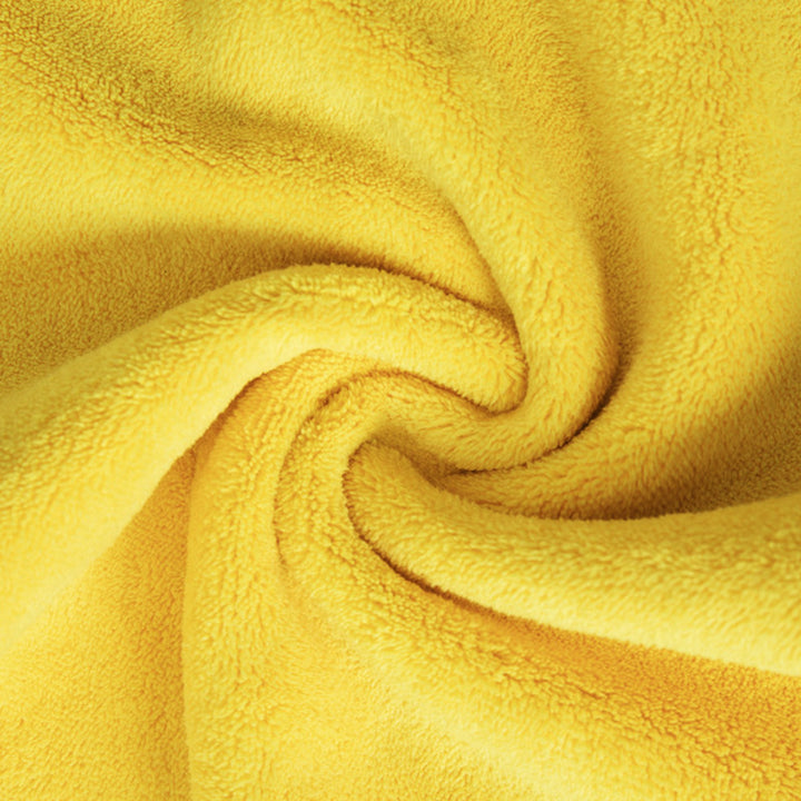 Yellow pet towel for cats dogs