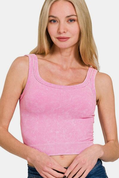 Zenana Scoop Neck Tank
