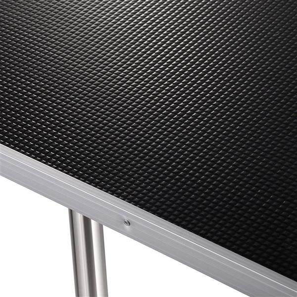 Roll-Light Electric Table for Dog Grooming (Black)