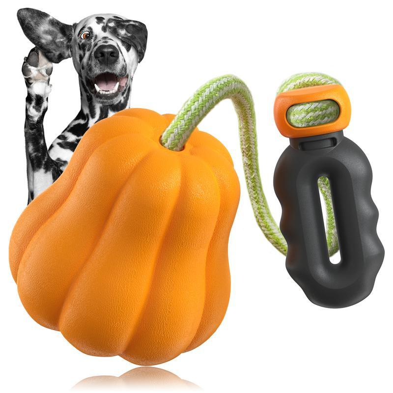 Orange Dog Rope Exercise Toy