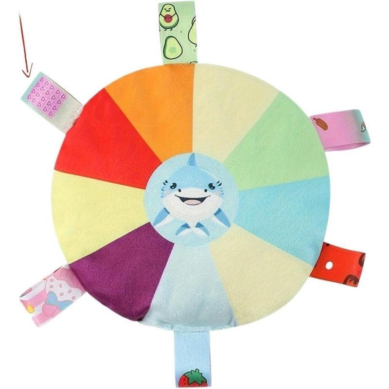 Shark Plush Dog Flying Disc Toy