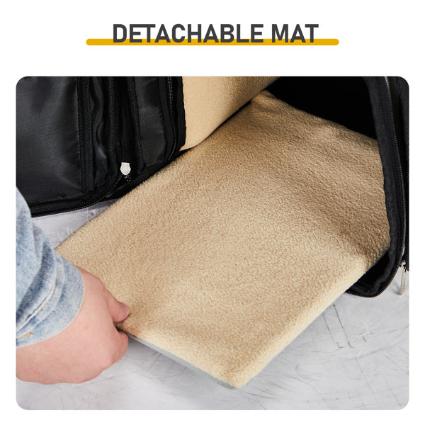 Small Dog Cat Backpack Detachable Mat