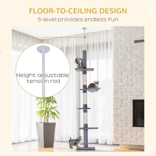 Floor to Ceiling Cat Tree