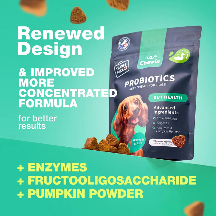 Renewed Design for Probiotics Chews
