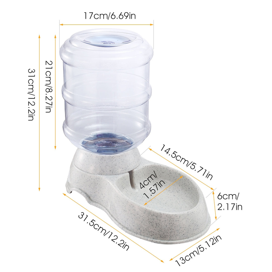 Dimensions of Pet Water Dispenser