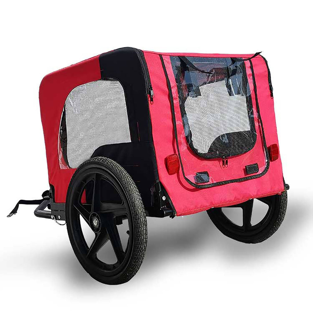 Safe Outdoor Dog Trailer