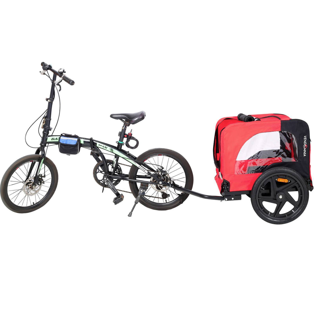 Bicycle Trailer With Reflectors