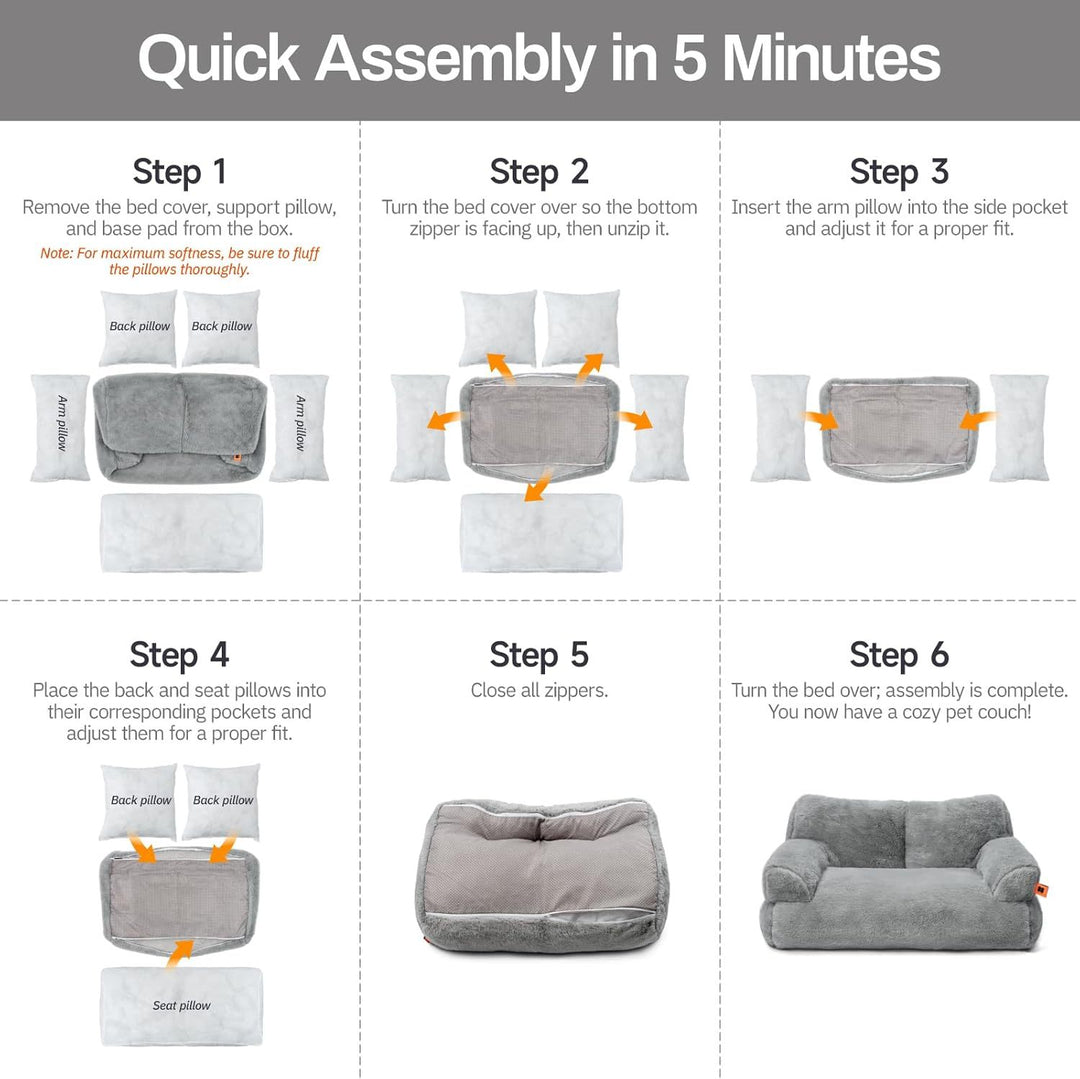 Kitten Sleeping Plush Bed