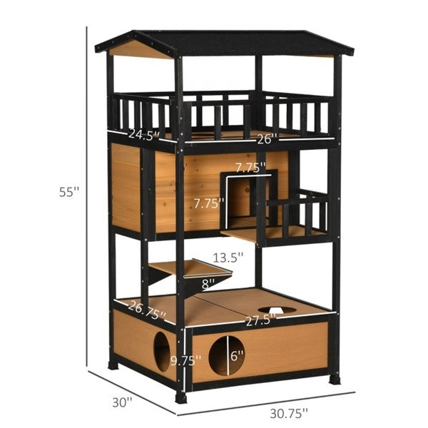 Dimensions of Cat House